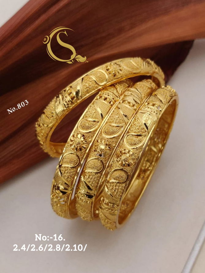 Designer Micro Gold Plating 4 Pice Bangles Suppliers in Mumbai
